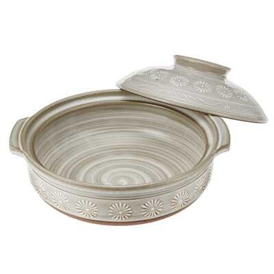 Suzuki Ginpo Clay Pot Size 8 For Up to 3 Persons