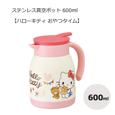 SKATER 600ml Stainless Steel Vacuum Pot with Hello Kitty / Doraemon / Moomins