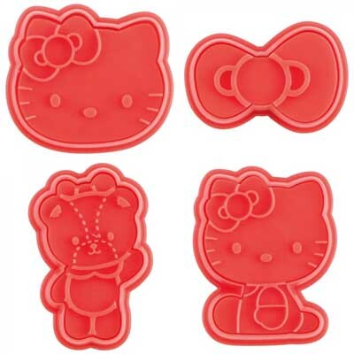 SKATER Hello Kitty Cookie Mold